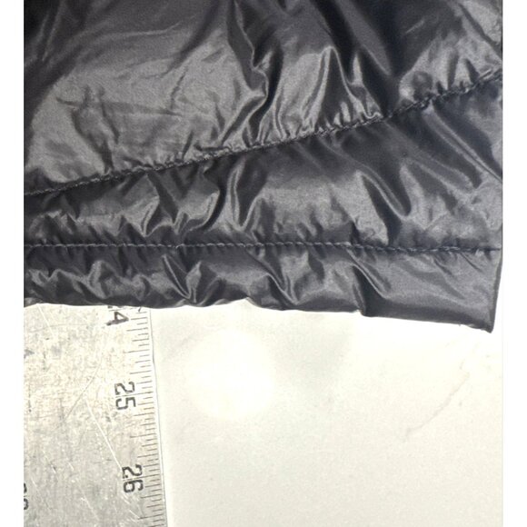 ANNIL Black Zip Front Down Filled Puffer Vest with Pockets - Picture 6 of 6